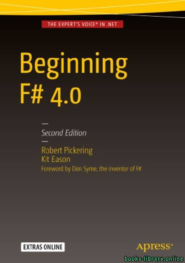 ❞ كتاب Beginning F# 4.0 ❝  ⏤ كيت إيسون