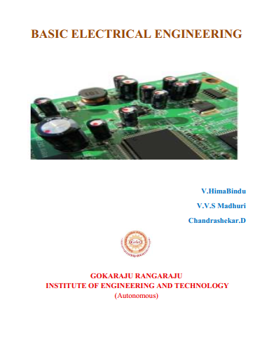 ❞ كتاب BASIC ELECTRICAL ENGINEERING ❝  ⏤ V.HimaBindu
V.V.S Madhuri
Chandrashekar.D