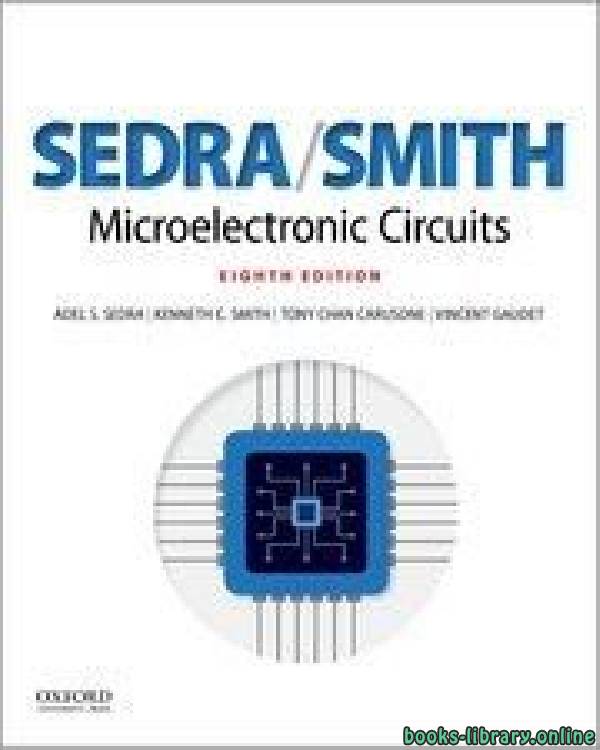 ❞ كتاب solution manual for Microelectronic Circuits [8 ed.] ❝  ⏤ عادل سدرا، كينيث سميث