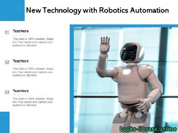 ❞ كتاب An Introduction to Robotics  ❝  ⏤ Dr. Bob Williams