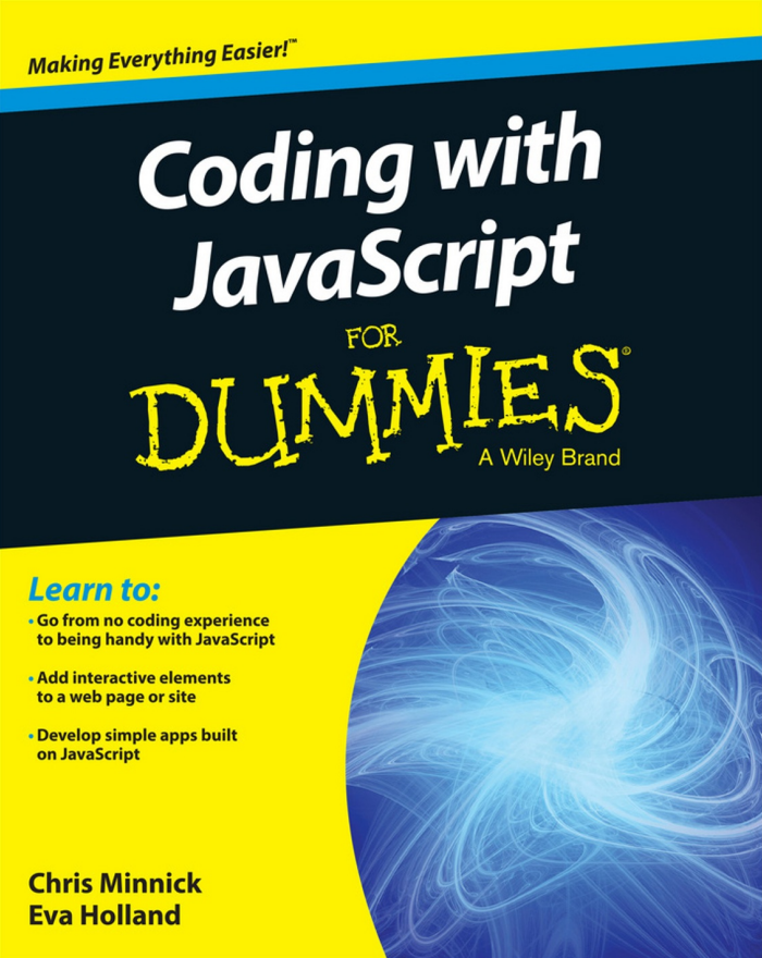 ❞ كتاب Coding With Javascript For Dummies ❝  ⏤ Chris Minnick