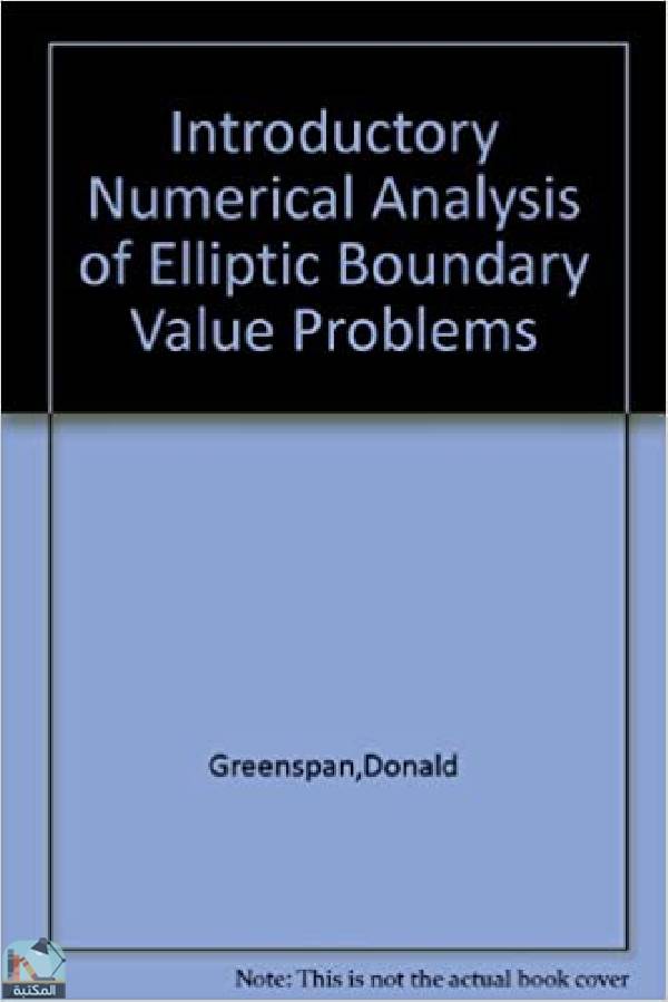 Introductory numerical analysis of elliptic boundary value problems 