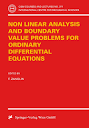 Non Linear Analysis and Boundary Value Problems for Ordinary Differential Equations 