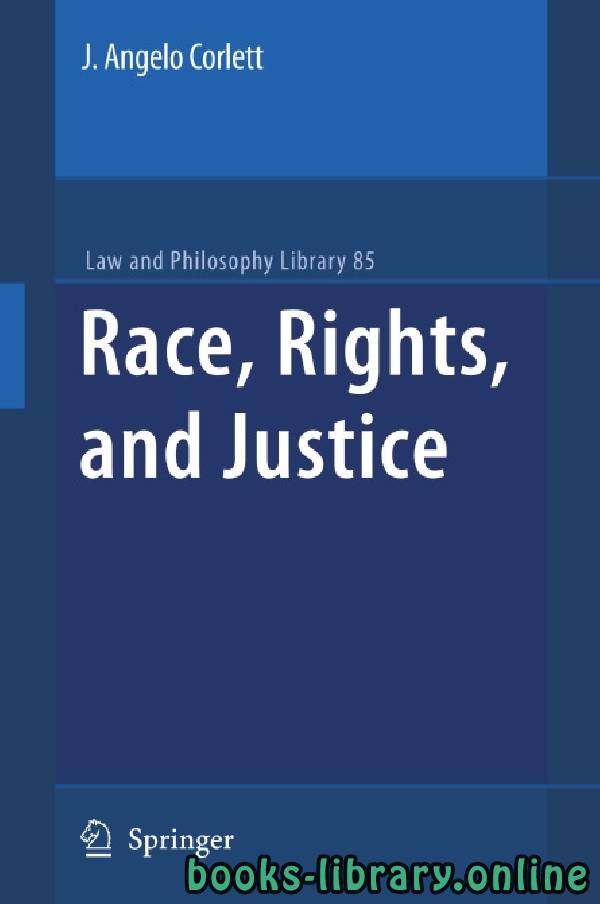 ❞ كتاب RACE, RIGHTS, AND JUSTICE text 13 ❝  ⏤ جيه. أنجيلو كورليت