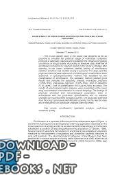 ❞ كتاب Enrofloxacin pharmacokinetics in the European cuttlefish, Sepia officinalis, after a single i.v. injection and bath administration ❝ 