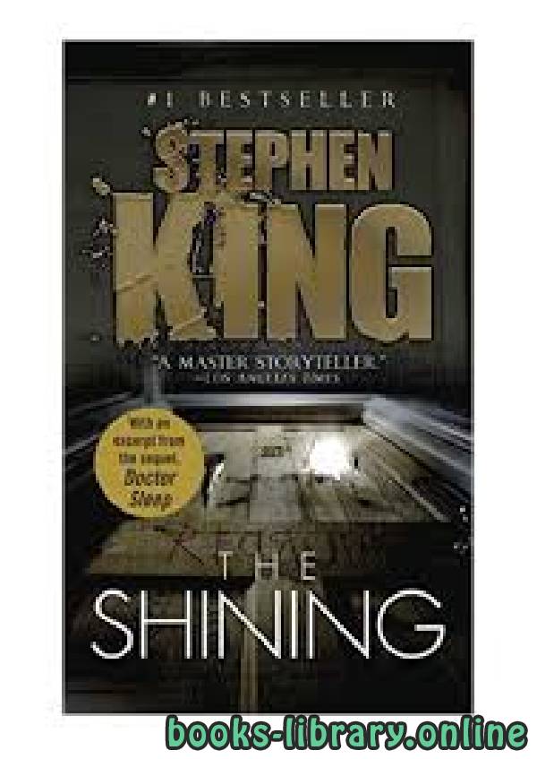 ❞ رواية The Shining ❝  ⏤ ستيفن كينغ