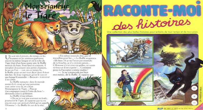 قصص قصيرة بالفرنسية للاطفال