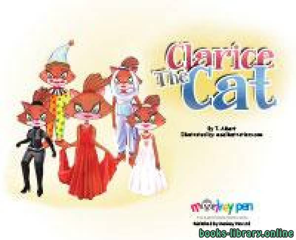 ❞ قصة CLARICE THE CAT ❝  ⏤ T. Alpert