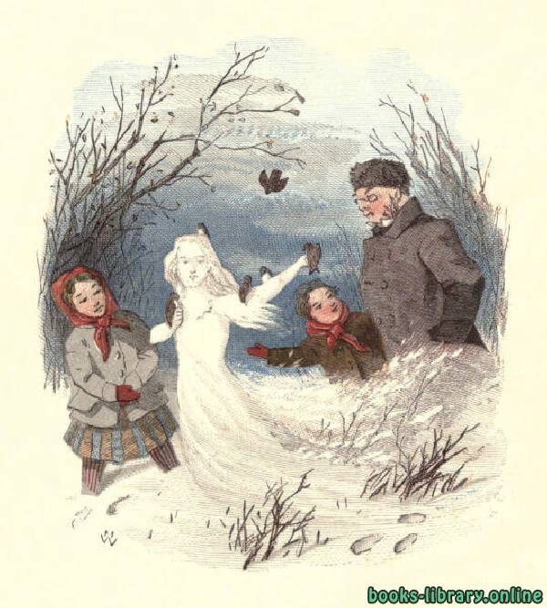 ❞ قصة The Snow Image: A Childish Miracle ❝  ⏤ Nathaniel Hawthorne