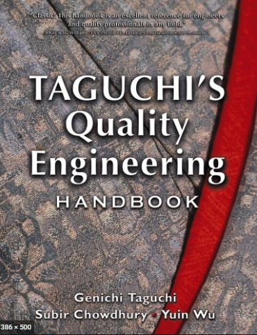 Taguchi's Quality Engineering Handbook: 70 Application of the MTS to Thermal Ink Jet Image Quality Inspection 