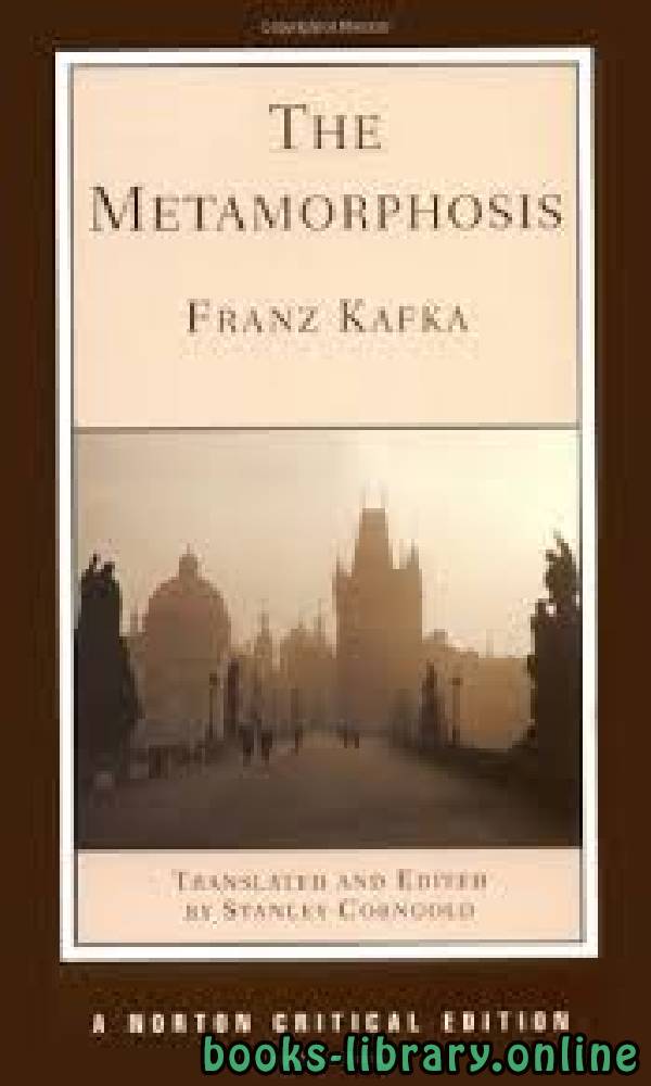 ❞ قصة The Metamorphosis ❝  ⏤ Franz Kafka