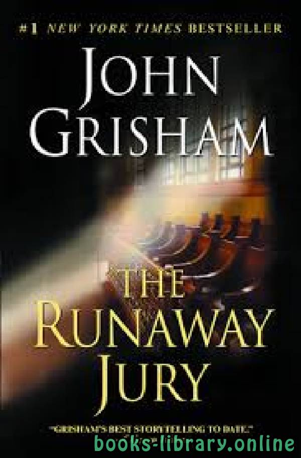 ❞ رواية The Runaway Jury ❝  ⏤ John Grisham