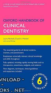 Oxford Handbook of Clinical Dentistry Sixth edition