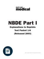 ❞ كتاب NBDE Part I Explanations to Reprints ❝ 