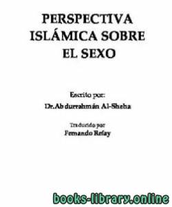 Perspectiva Isl aacute mica sobre el Sexo 