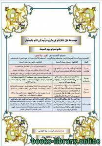 موسوعة َفإِن تَنَازَعْتُمْ فِي شَيْءٍ فَرُدُّوهُ إِلَى اللّهِ وَالرَّسُول (صيام السبت) 